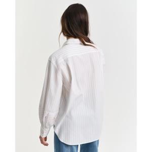 Gant Relaxed Fit Striped Volume Sleeve Shirt
